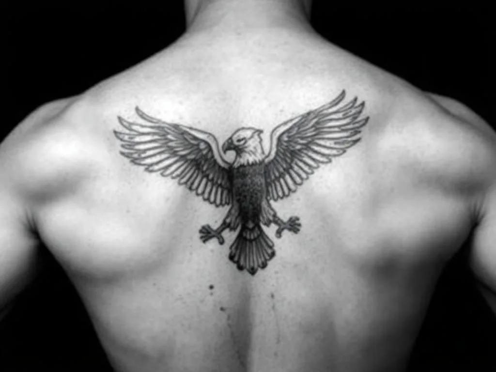 Adler — Rip-Skin Effect Tattoo, Harmony of Ink Homburg (Saar)