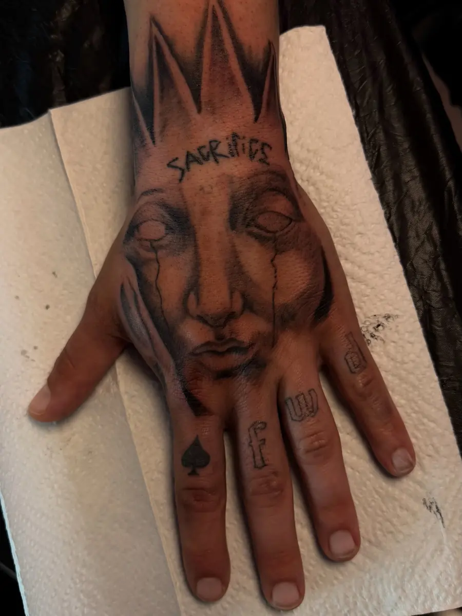 Kenzo — Flower Sleeve Tattoo, Harmony of Ink Homburg (Saar)